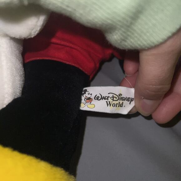 Walt Disney world collectibles Mickey Mouse 24 Inch Giant Plush Stuffed Animal - Picture 3 of 7